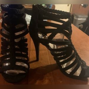 Fergalicious Hallucinate women’s sz 7.5 sexy stilettos worn once